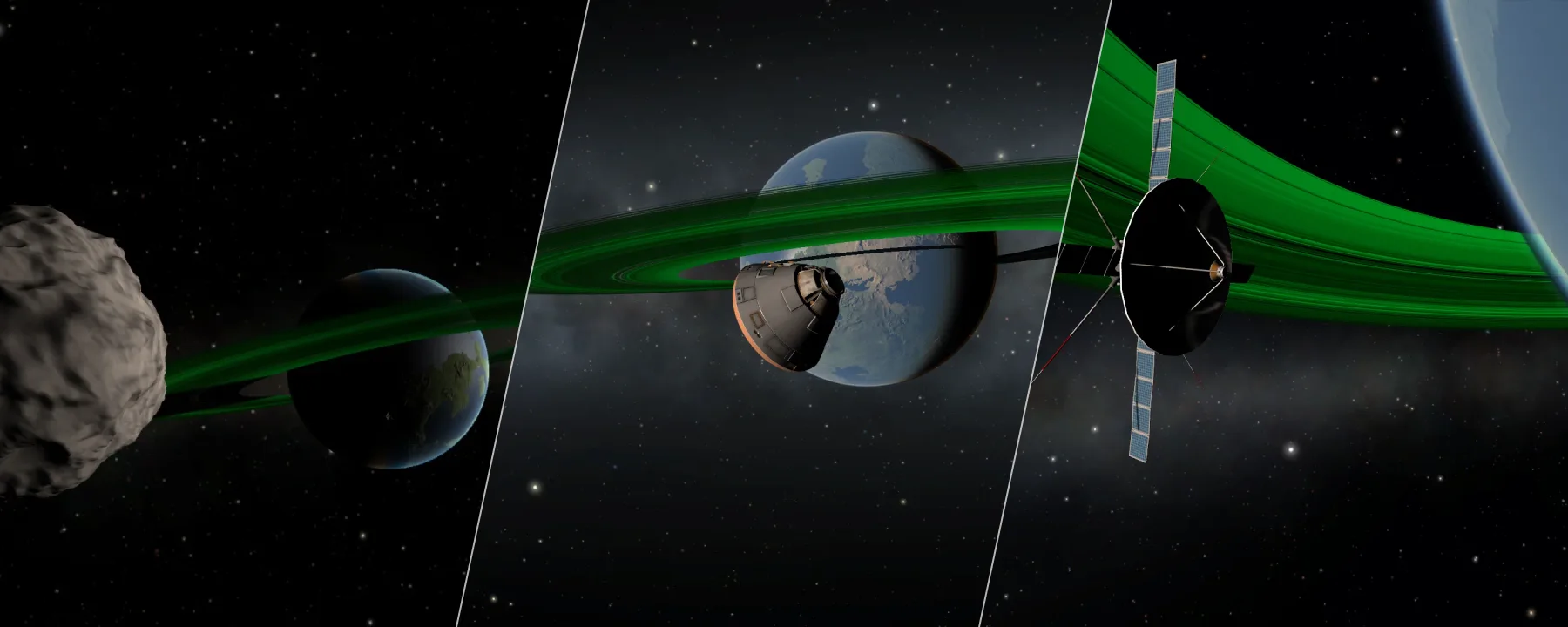 Kerbin Rings — Kerbin Rings screenshots 1–3