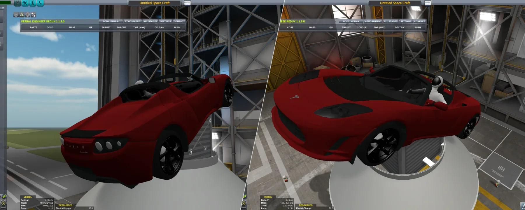 Starman's Tesla Roadster — Starman's Tesla Roadster screenshots 1–2