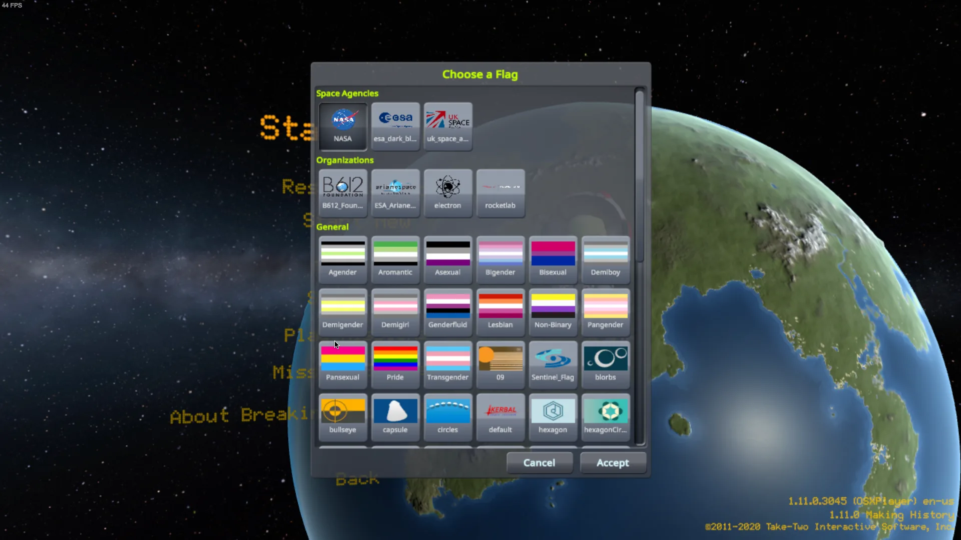 Pride Flags — All the flags, in the flag picker