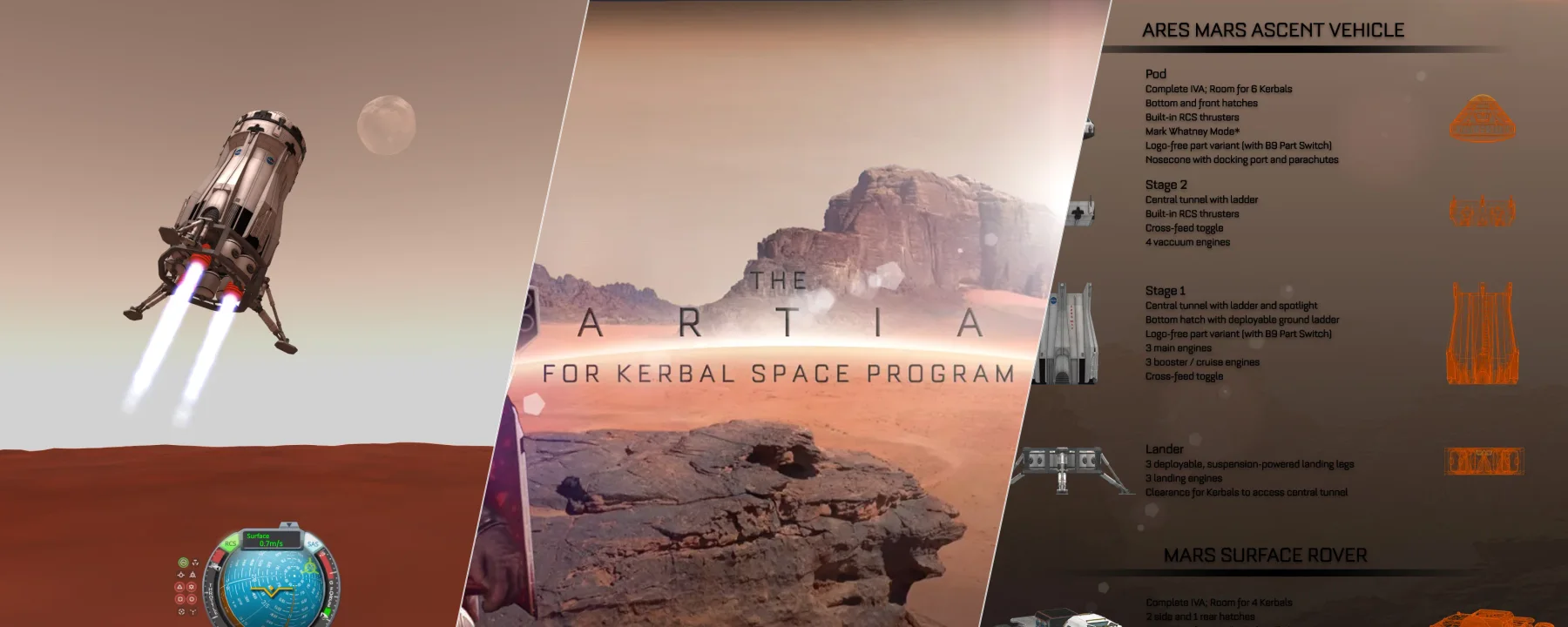 The Martian — The Martian screenshots 1–3