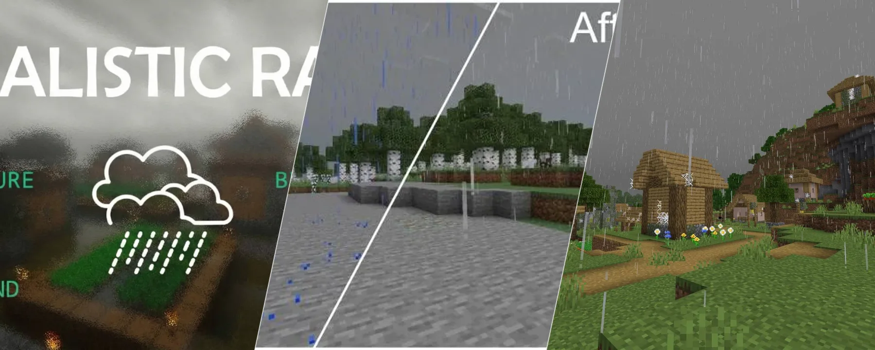 Better Rain pack | Realistic rain! Vibrant Visuals! Less rain! Better rain sound! — Better Rain pack | Realistic rain! Vibrant Visuals! Less rain! Better rain sound! screenshots 1–3