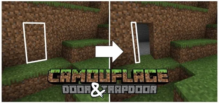 Camouflage Door & Trapdoor — MCPEDL