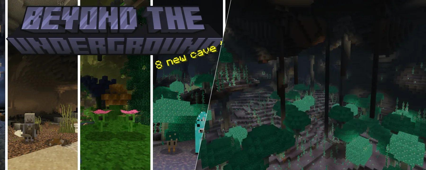 Beyond The Underground (8 New Cave Biomes!) — Beyond The Underground (8 New Cave Biomes!) screenshots 1–2