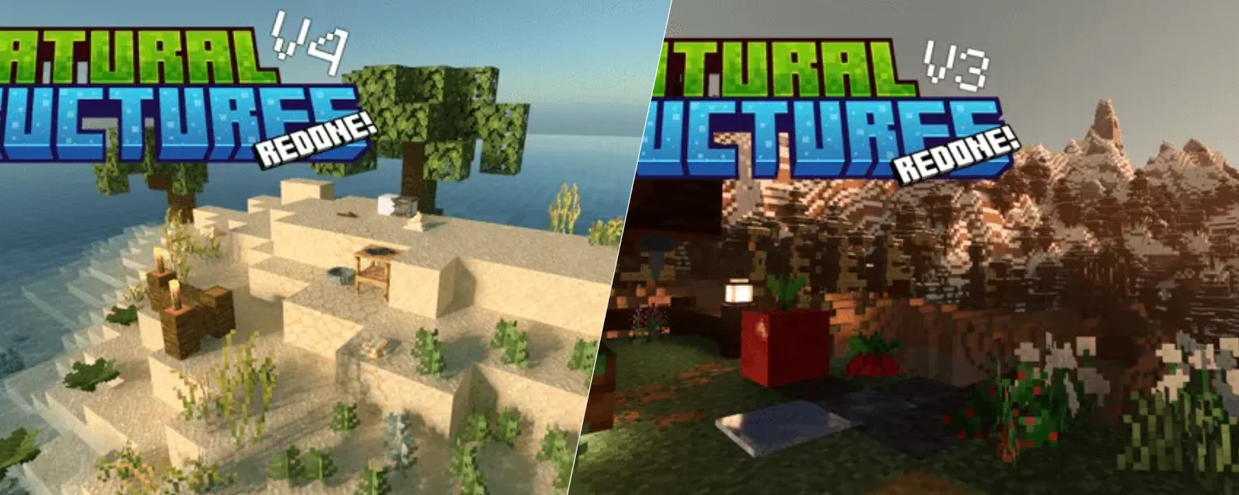 Natural Structures Redone — Natural Structures Redone screenshots 1–2
