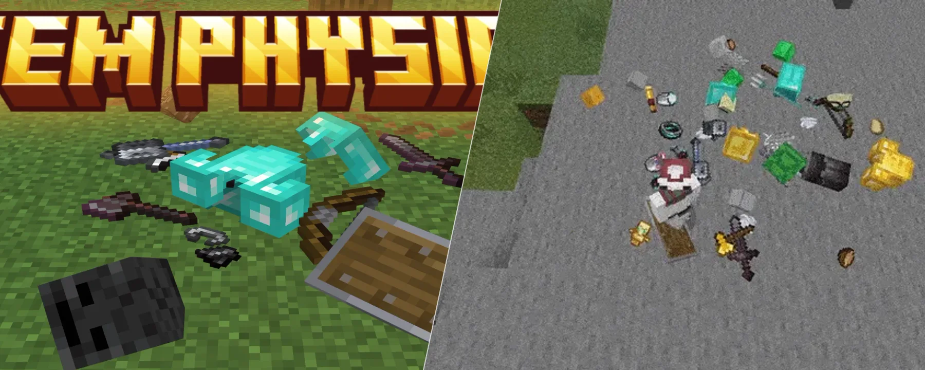 Raiyon's Item Physics — Raiyon's Item Physics screenshots 1–2