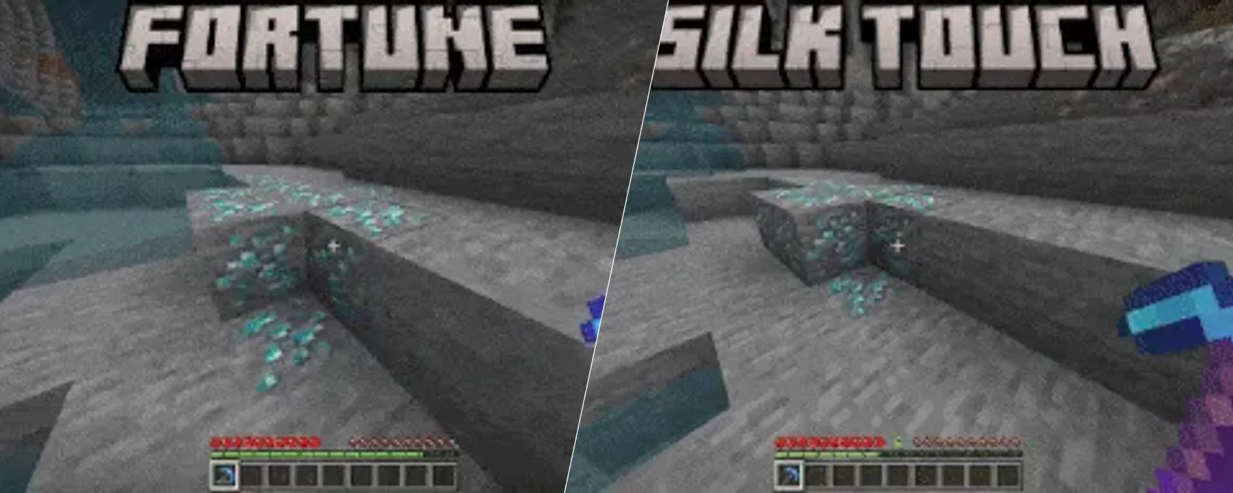 Vein Miner Addon — Vein Miner Addon screenshots 1–2