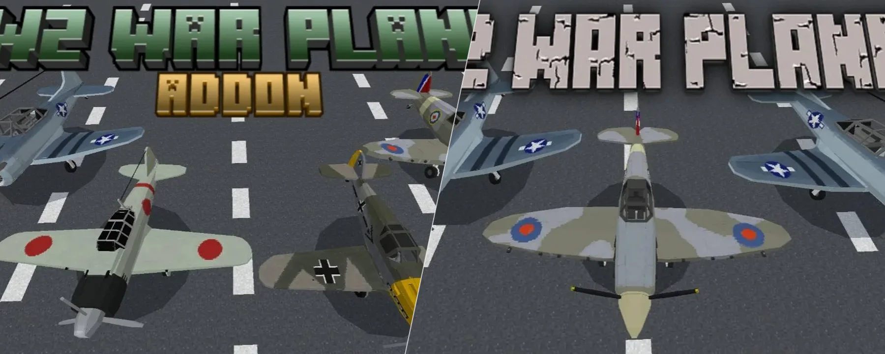 WW2 War Planes (with guns and bombing mechanics) — WW2 War Planes (with guns and bombing mechanics) screenshots 1–2