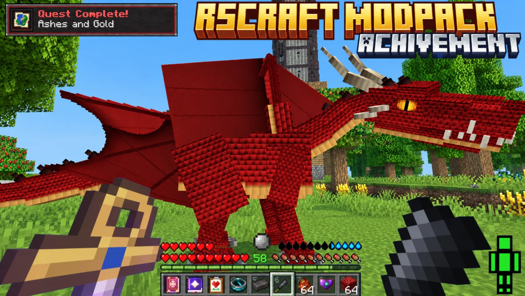 RSCraft Modpack - Feel like Rlcraft [Achievement] — MCPEDL