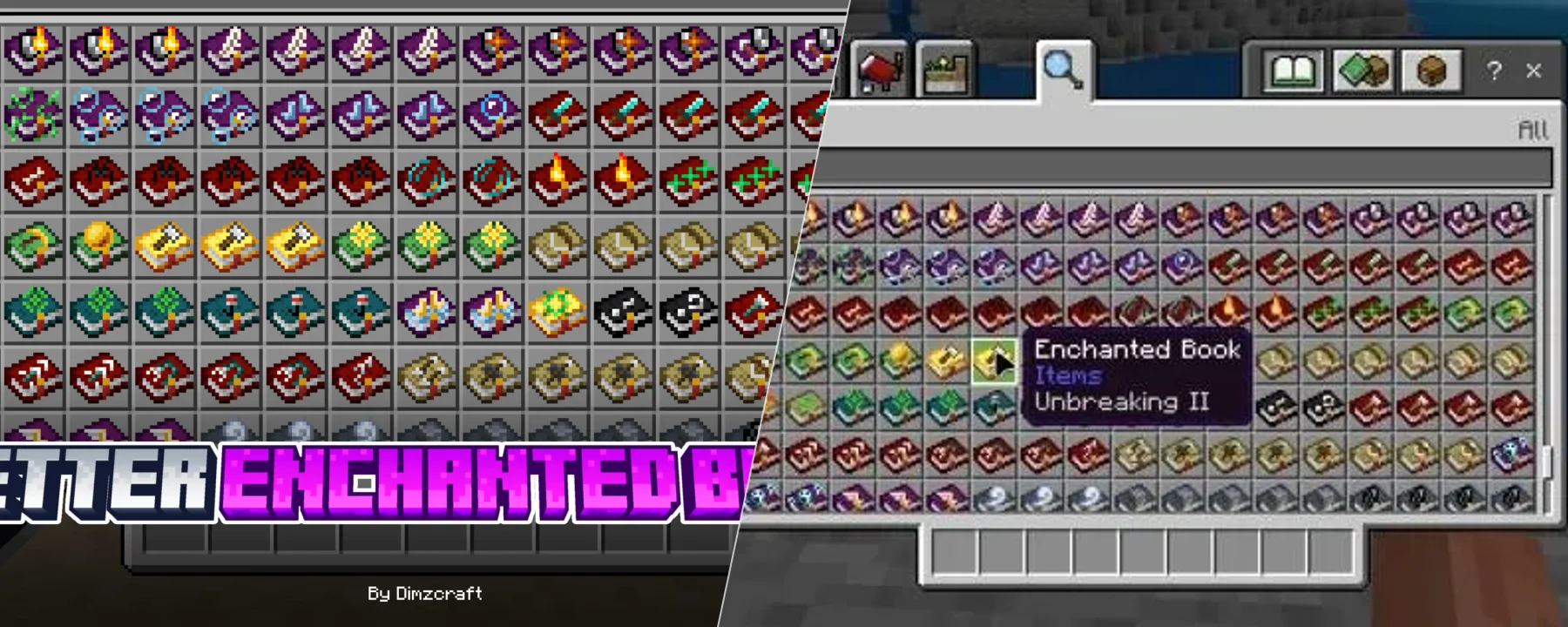 Better Enchanted Books — Better Enchanted Books screenshots 1–2