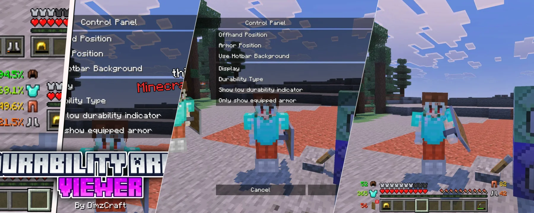 Durability Armor Viewer — Durability Armor Viewer screenshots 1–3