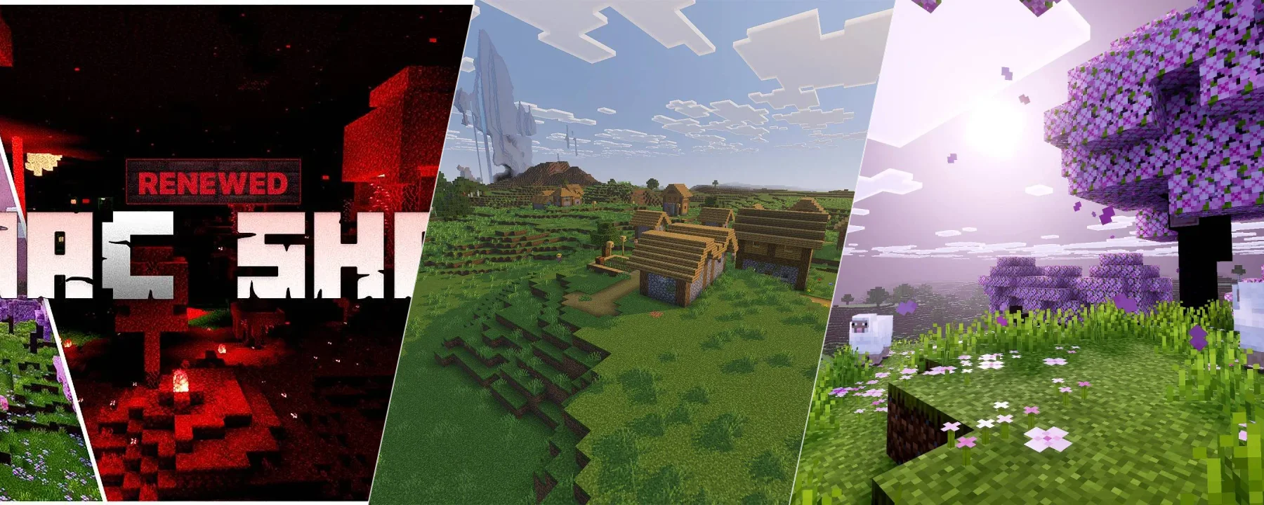 Lunac Shaders 3.1.2 | Vibrant Visuals Shader — Lunac Shaders 3.1.2 | Vibrant Visuals Shader screenshots 1–3