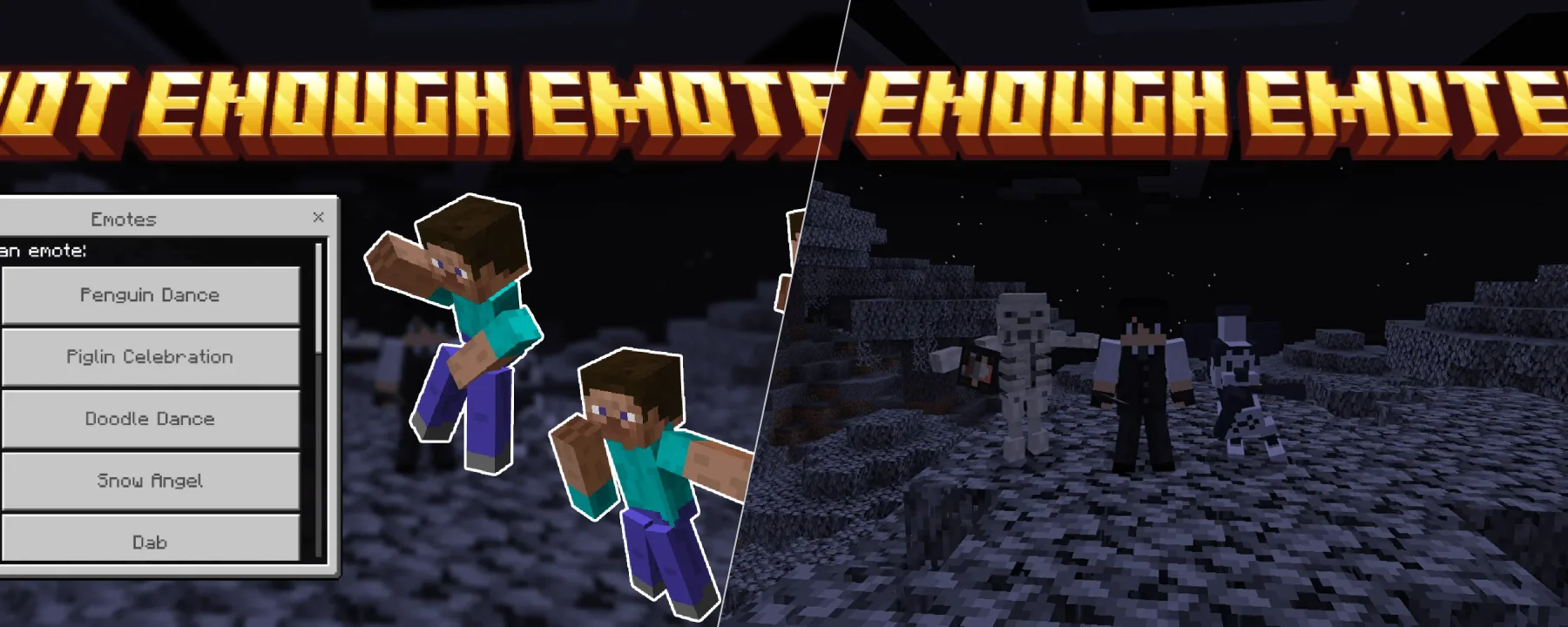 Not Enough Emotes — Not Enough Emotes screenshots 1–2