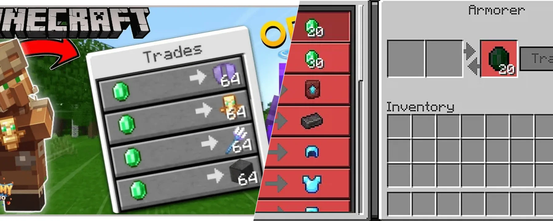 Villagers Trade OP Items by DtA MC — Villagers Trade OP Items by DtA MC screenshots 1–2