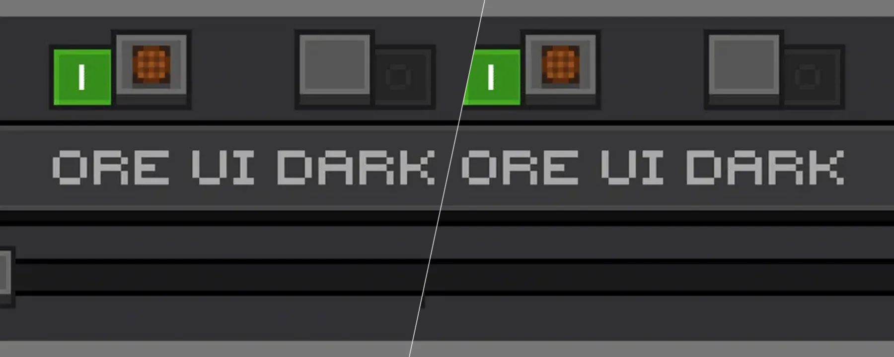 Ore UI Dark Mode — Ore UI Dark Mode screenshots 1–2