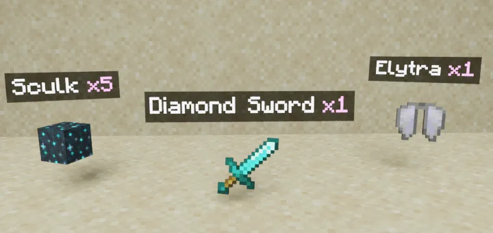 Holograms on dropped items! — MCPEDL