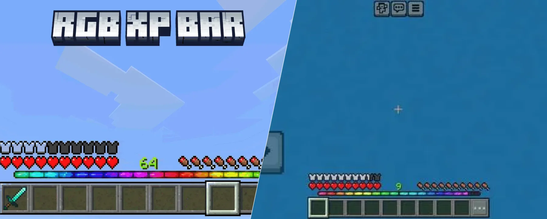 RGB XP Bar — RGB XP Bar screenshots 1–2