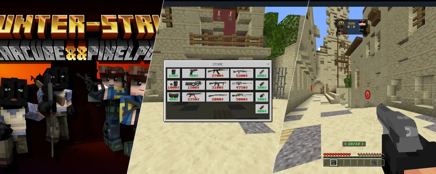 Counter-Strike: [Bedrock Edition] — Counter-Strike: [Bedrock Edition] screenshots 1–3