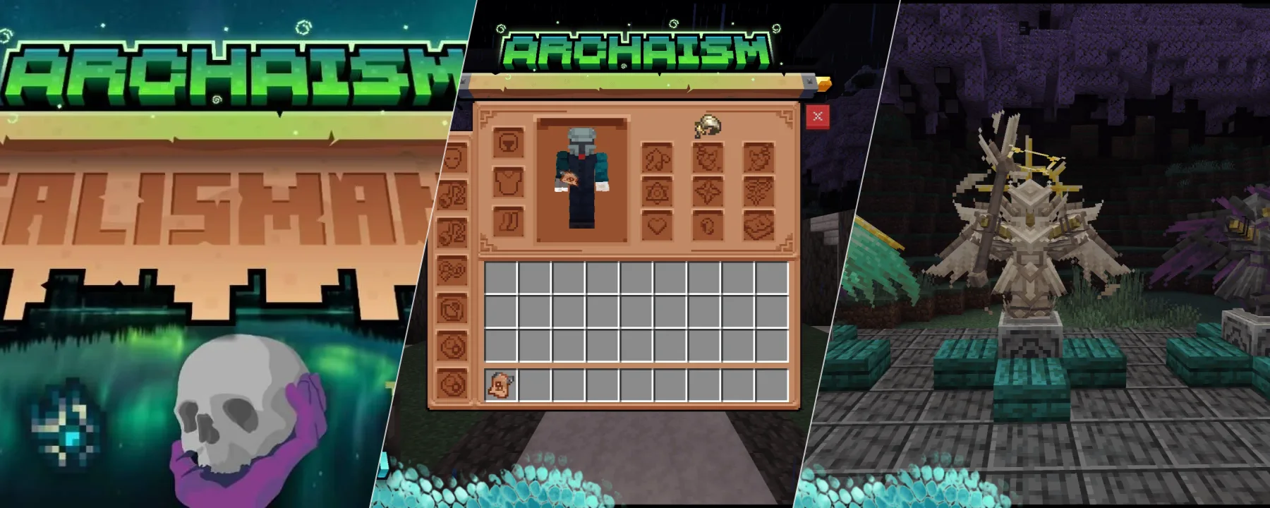 Archaism talismans v1.8.1 — Archaism talismans v1.8.1 screenshots 1–3