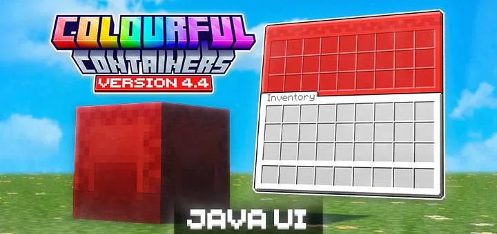Colourful Containers BE: Java — MCPEDL