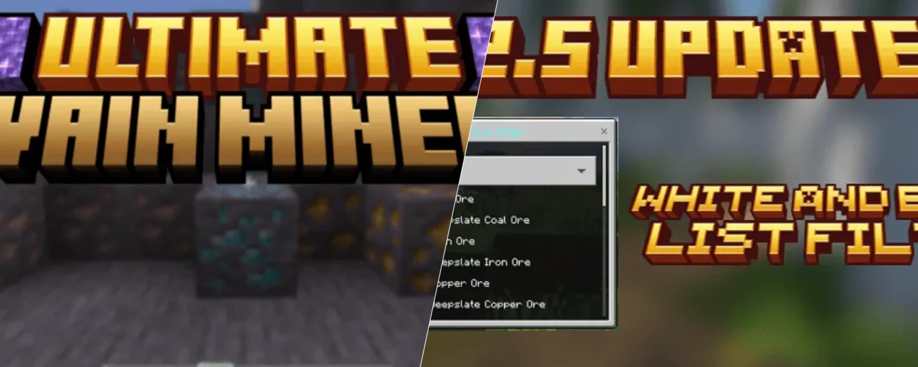 Ultimate Vein Miner — Ultimate Vein Miner screenshots 1–2