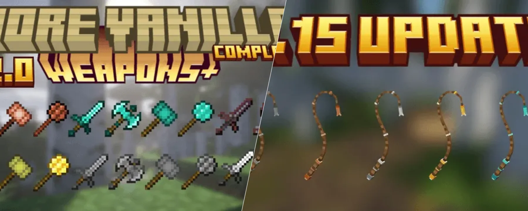 More Vanilla Weapons Complete — More Vanilla Weapons Complete screenshots 1–2