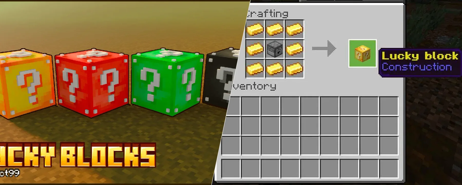 Lucky blocks — Lucky blocks screenshots 1–2