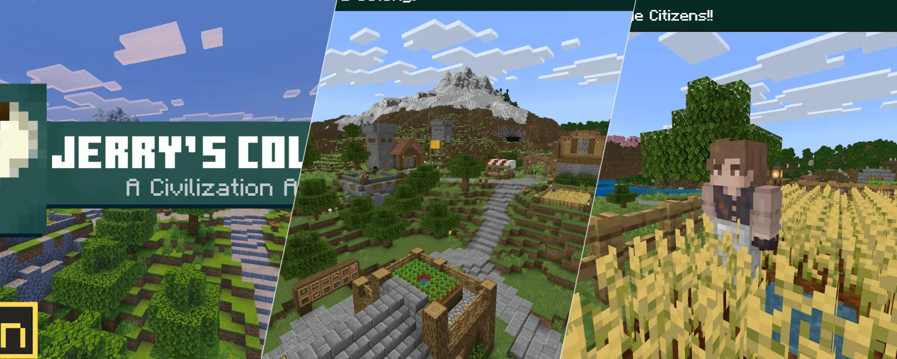 Jerry's Colonies | Build your Civilization — Jerry's Colonies | Build your Civilization screenshots 1–3