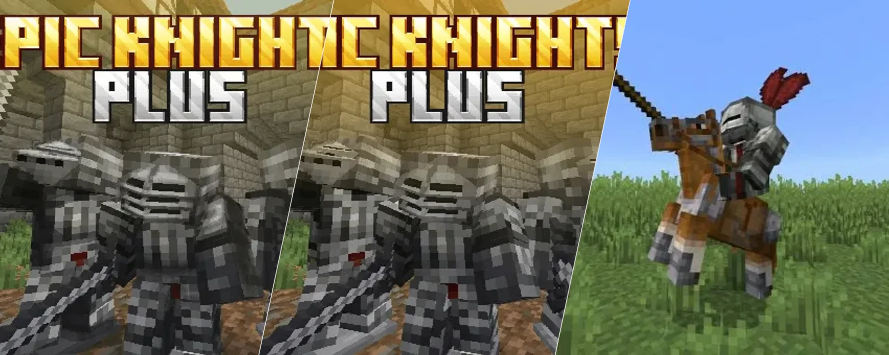 Epic Knights Plus : Adds Aditional Armour and Weapons to the base Epic Knights Mod — Epic Knights Plus : Adds Aditional Armour and Weapons to the base Epic Knights Mod screenshots 1–3