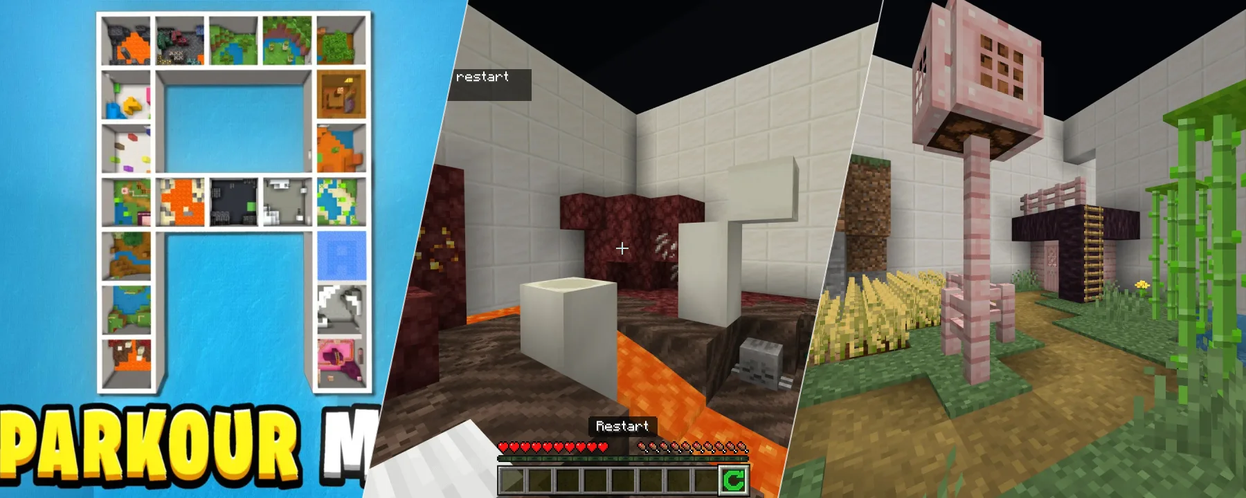 Parkour A Map — Parkour A Map screenshots 1–3