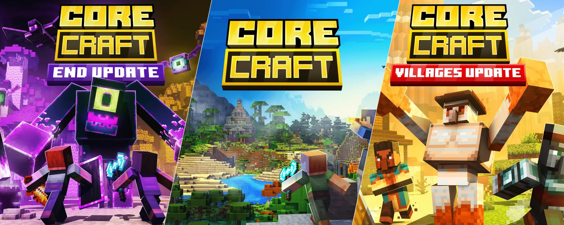 Core Craft - A Vanilla Expansion | NEW: The End Update — Core Craft - A Vanilla Expansion | NEW: The End Update screenshots 1–3