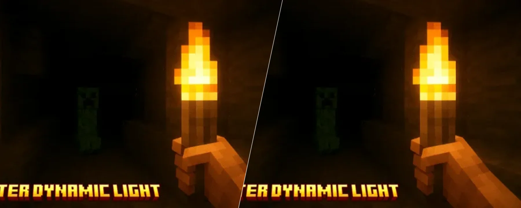 better dynamic light (no player.json and achievement friendly) — better dynamic light (no player.json and achievement friendly) screenshots 1–2