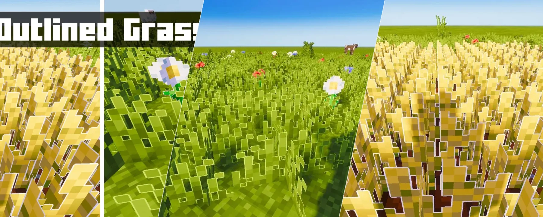 Outlined Grass — Outlined Grass screenshots 1–3