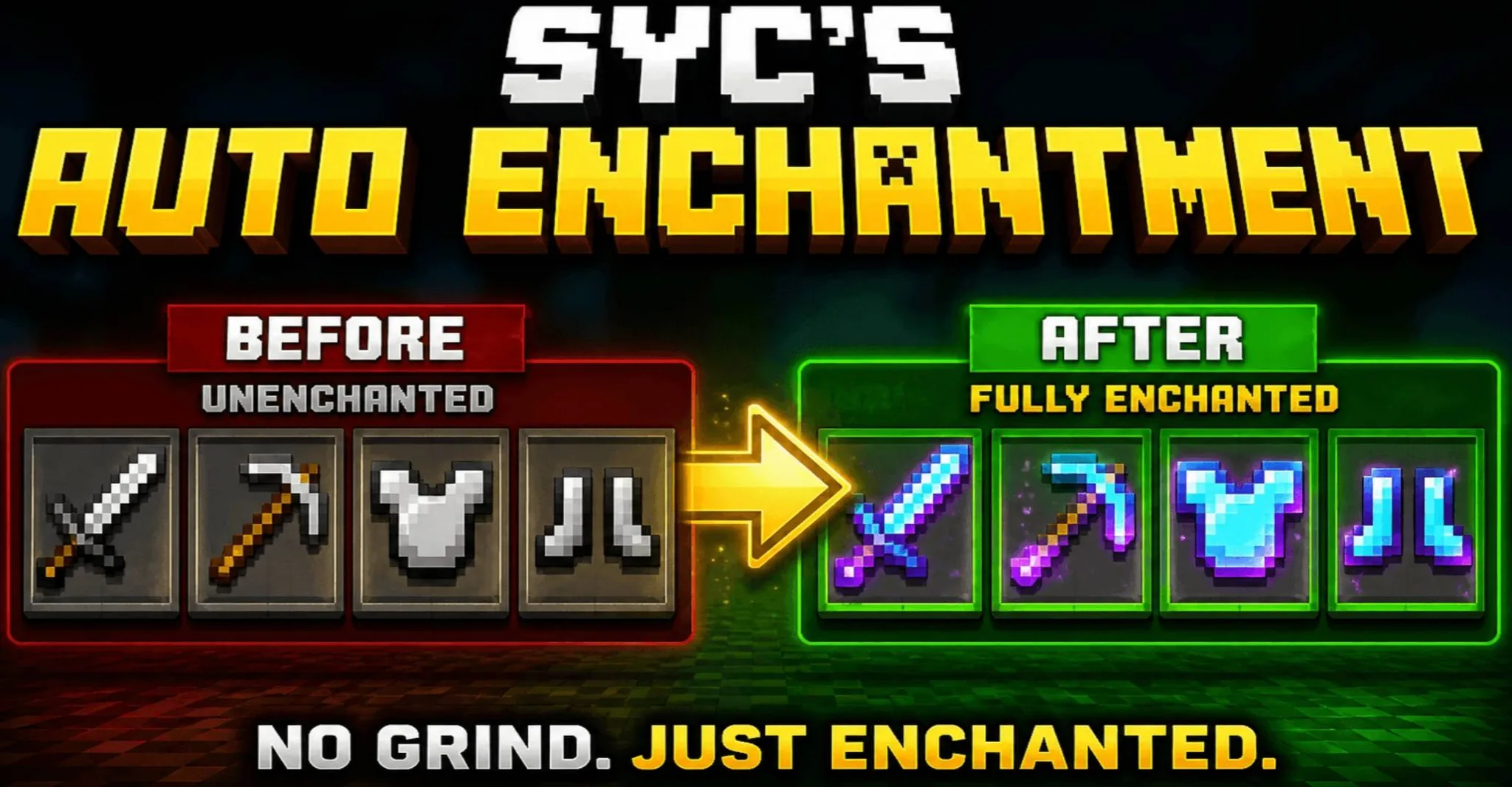 Auto Enchantment Pro (Achievement Friendly) — Mcpedl