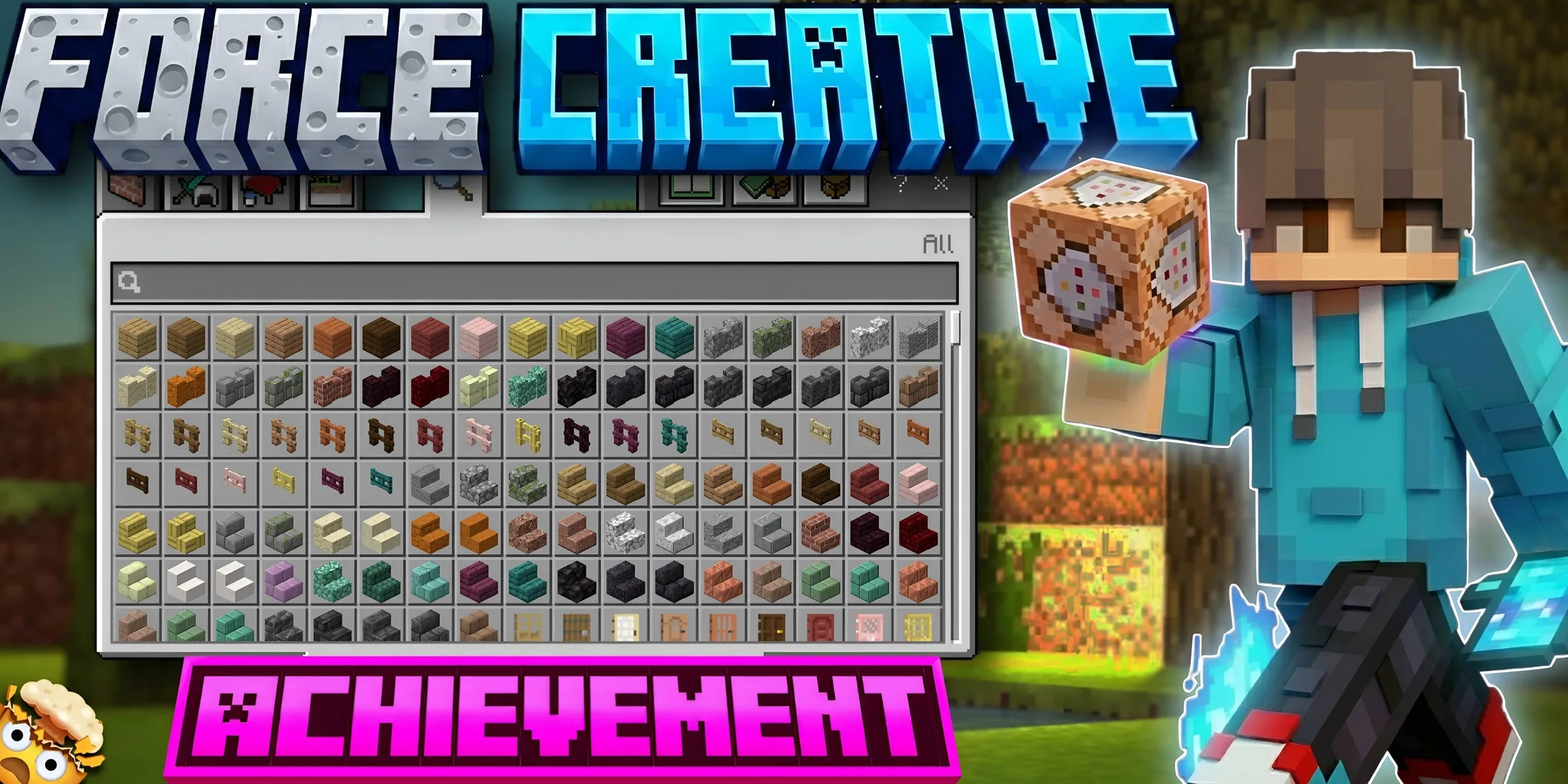 Syc's Force Creative (Achievements Friendly) — Mcpedl