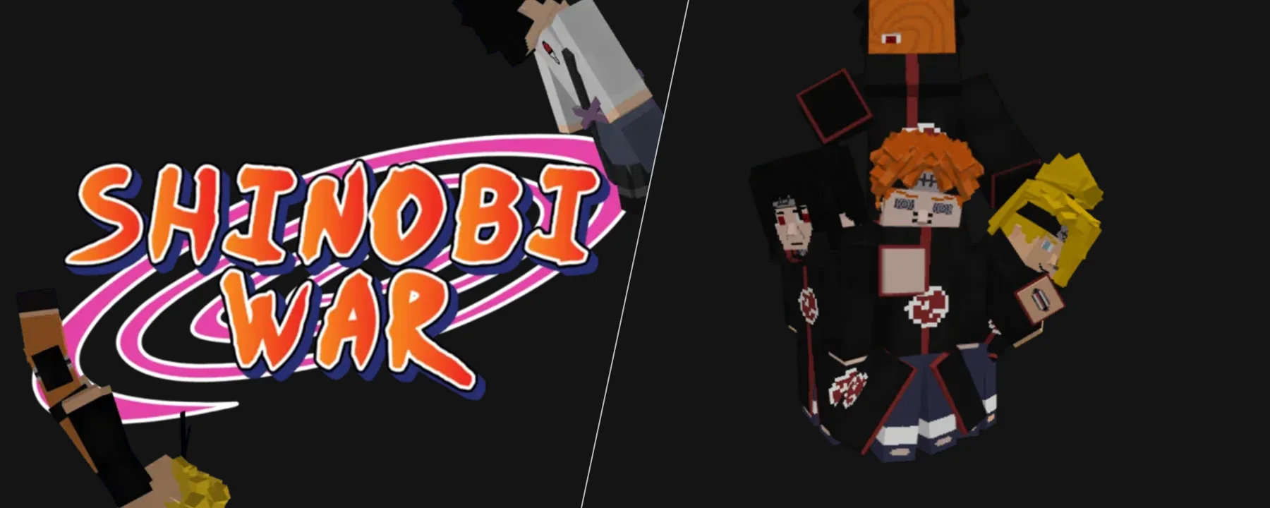 Naruto Shippuden: War of Shinobi — Naruto Shippuden: War of Shinobi screenshots 1–2