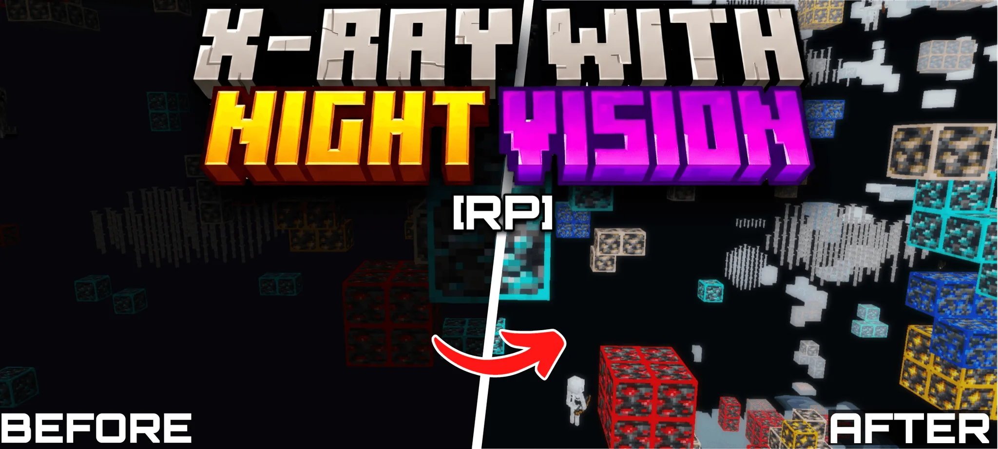 X-ray with Night Vision [RP] — Mcpedl