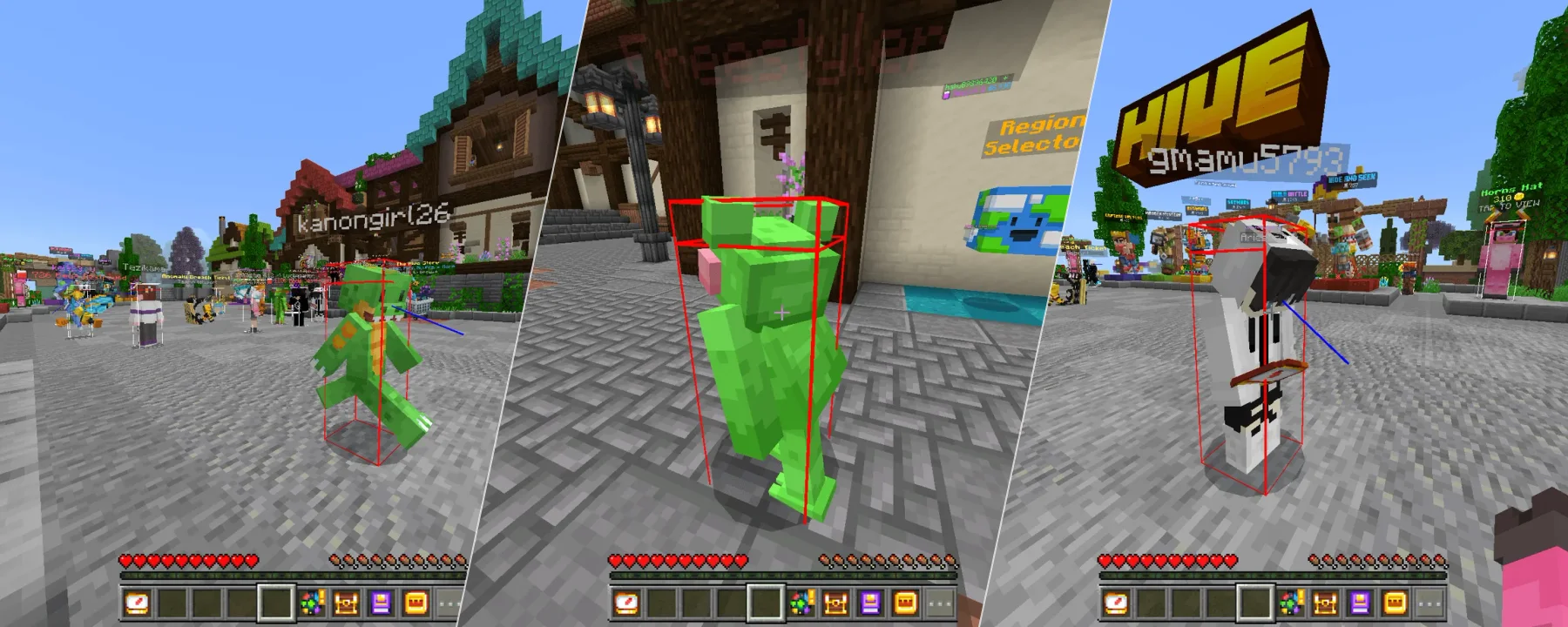 Combat Hitboxes — Combat Hitboxes screenshots 1–3