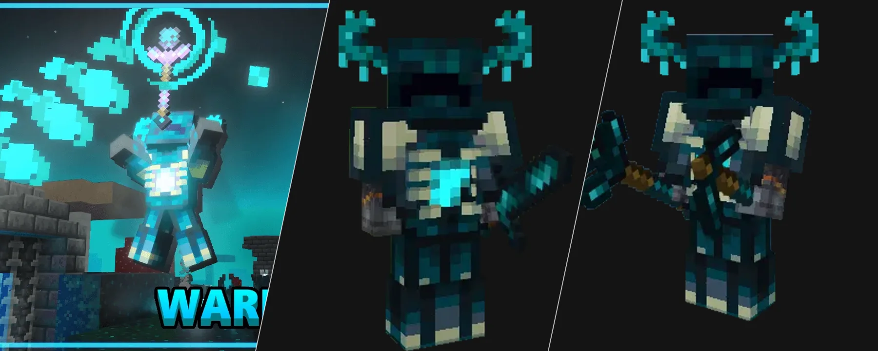 Warden Equipment – More Armor, Weapons, Tools, and Abilities!! — Warden Equipment – More Armor, Weapons, Tools, and Abilities!! screenshots 1–3