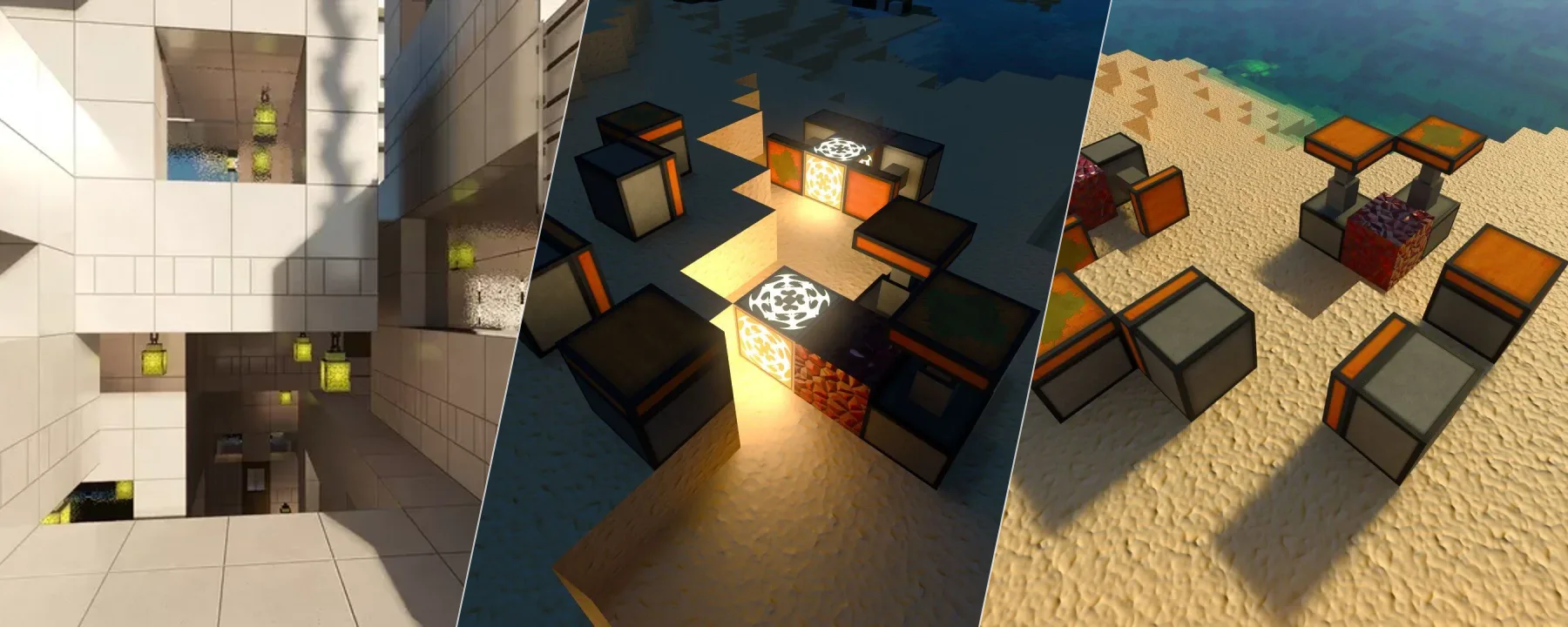 LEGENDARY RTX TEXTURE PACK | BEDROCK RTX EDITION | — LEGENDARY RTX TEXTURE PACK | BEDROCK RTX EDITION | screenshots 1–3