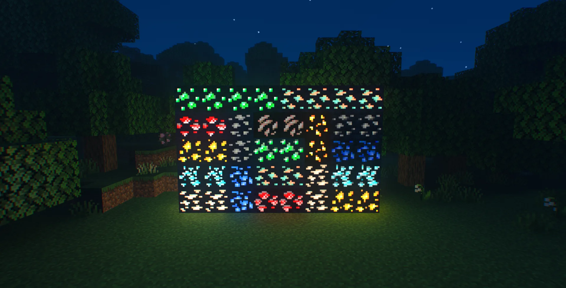 Seraphic Glowing Ores — MCPEDL