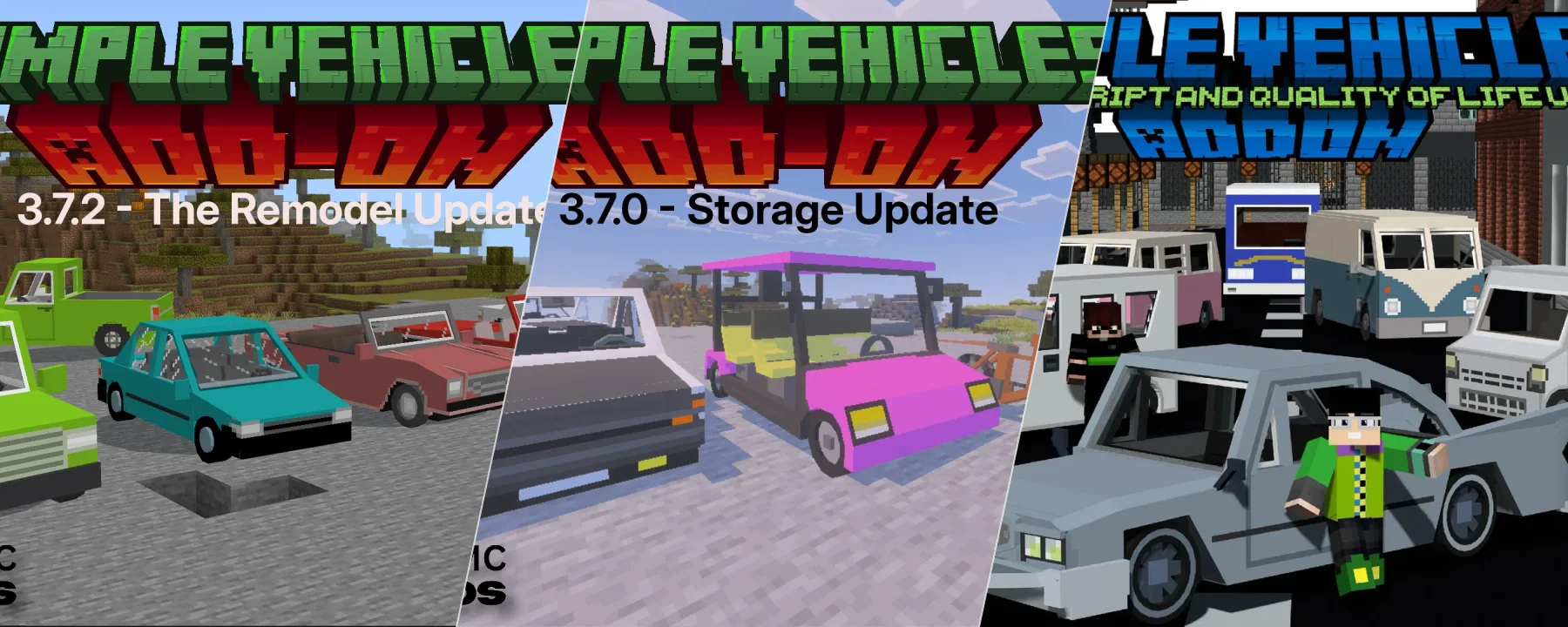 Simple Vehicles Addon RMPlaysMC YT Version — Simple Vehicles Addon RMPlaysMC YT Version screenshots 1–3