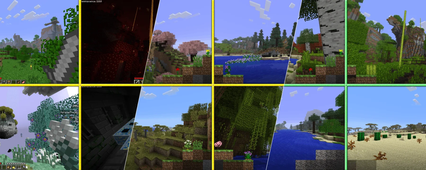 Reminiscence — Reminiscence screenshots 1–3