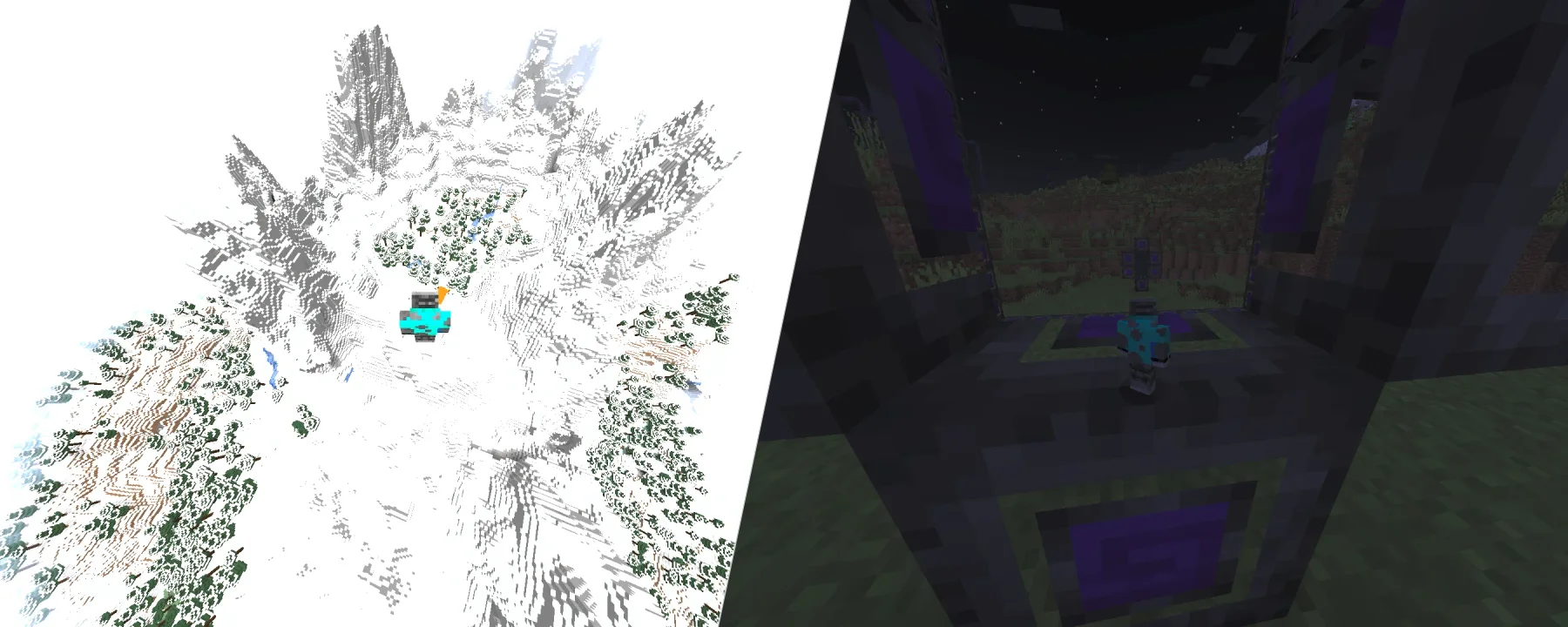 Immersive Portals Essentials — Immersive Portals Essentials screenshots 1–2