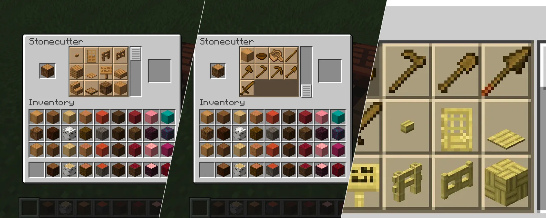 Woodcutting — Woodcutting screenshots 1–3