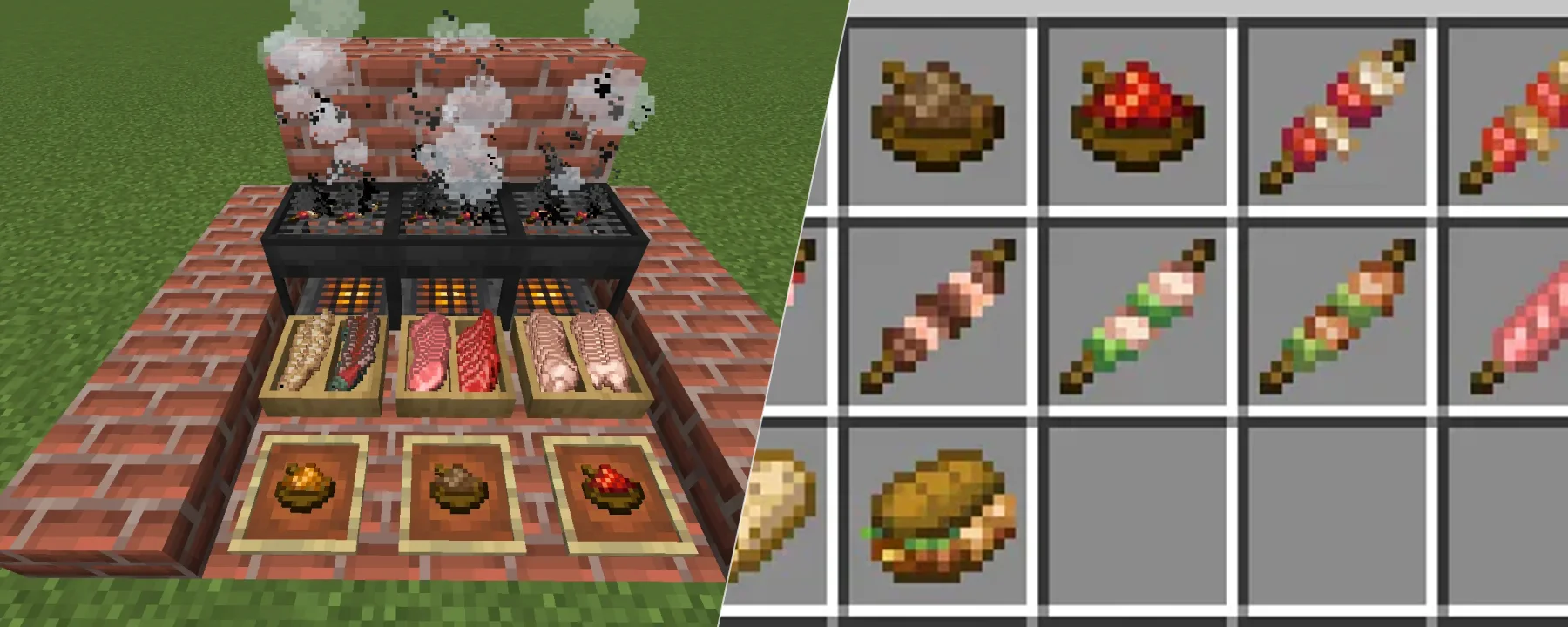 Barbeque's Delight [Forge/NeoForge] — Barbeque's Delight [Forge/NeoForge] screenshots 1–2