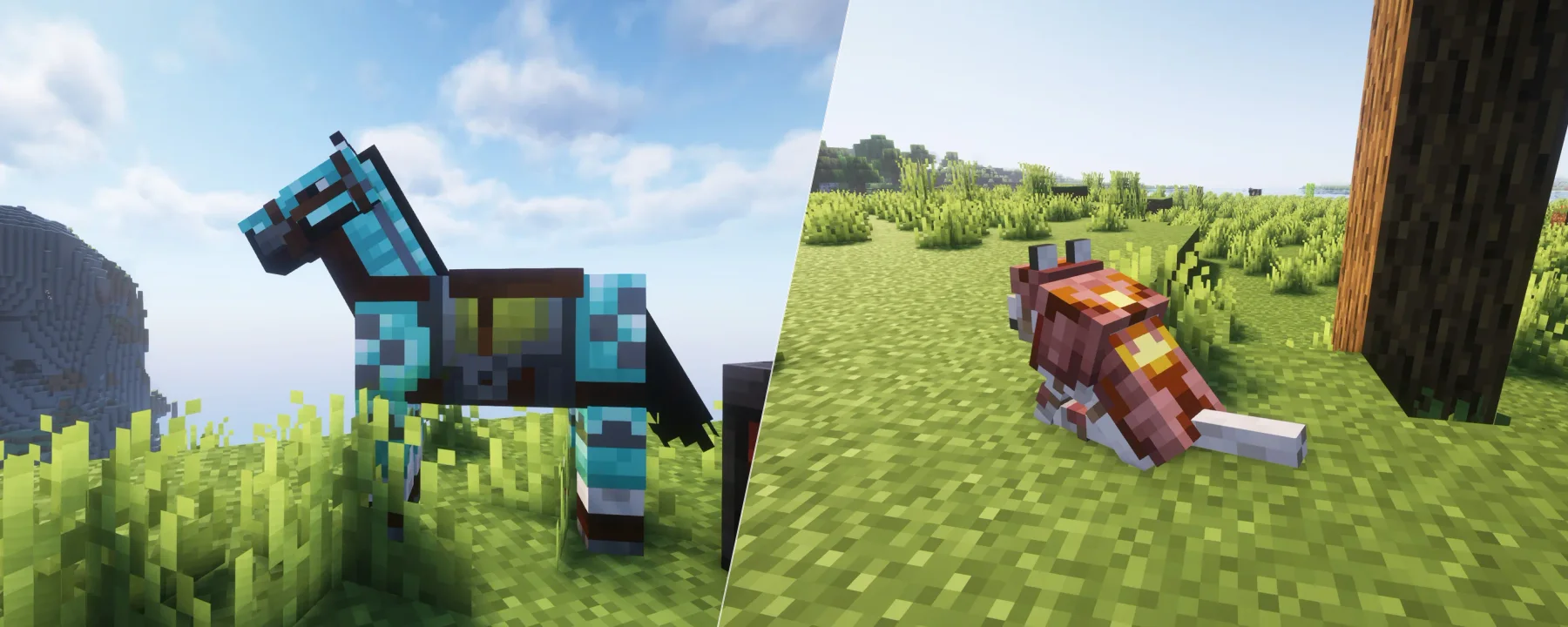 Animal Armor Trims - Horse & Wolf — Animal Armor Trims - Horse & Wolf screenshots 1–2