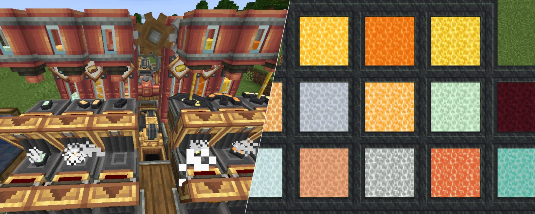 Create: Molten Metals — Create: Molten Metals screenshots 1–2