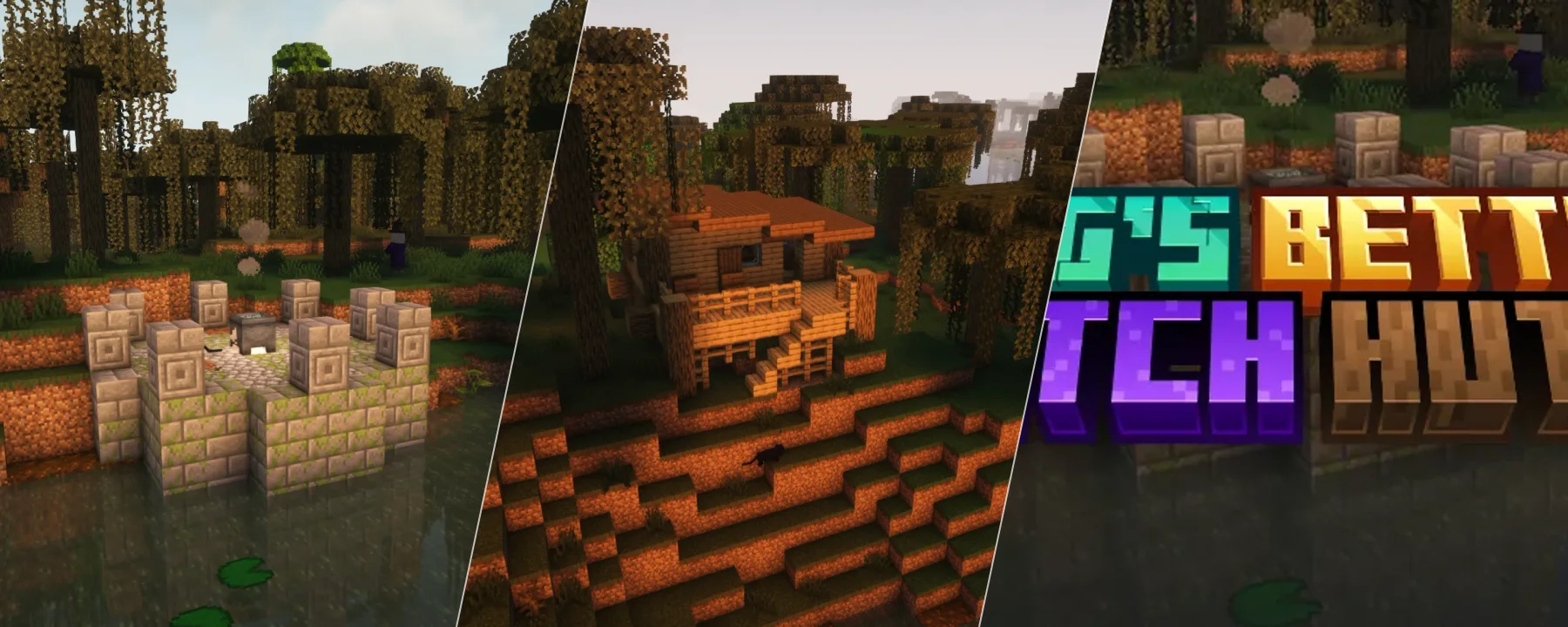 YUNG's Better Witch Huts (NeoForge) [1.20.4 - 1.21.1 ONLY] — YUNG's Better Witch Huts (NeoForge) [1.20.4 - 1.21.1 ONLY] screenshots 1–3