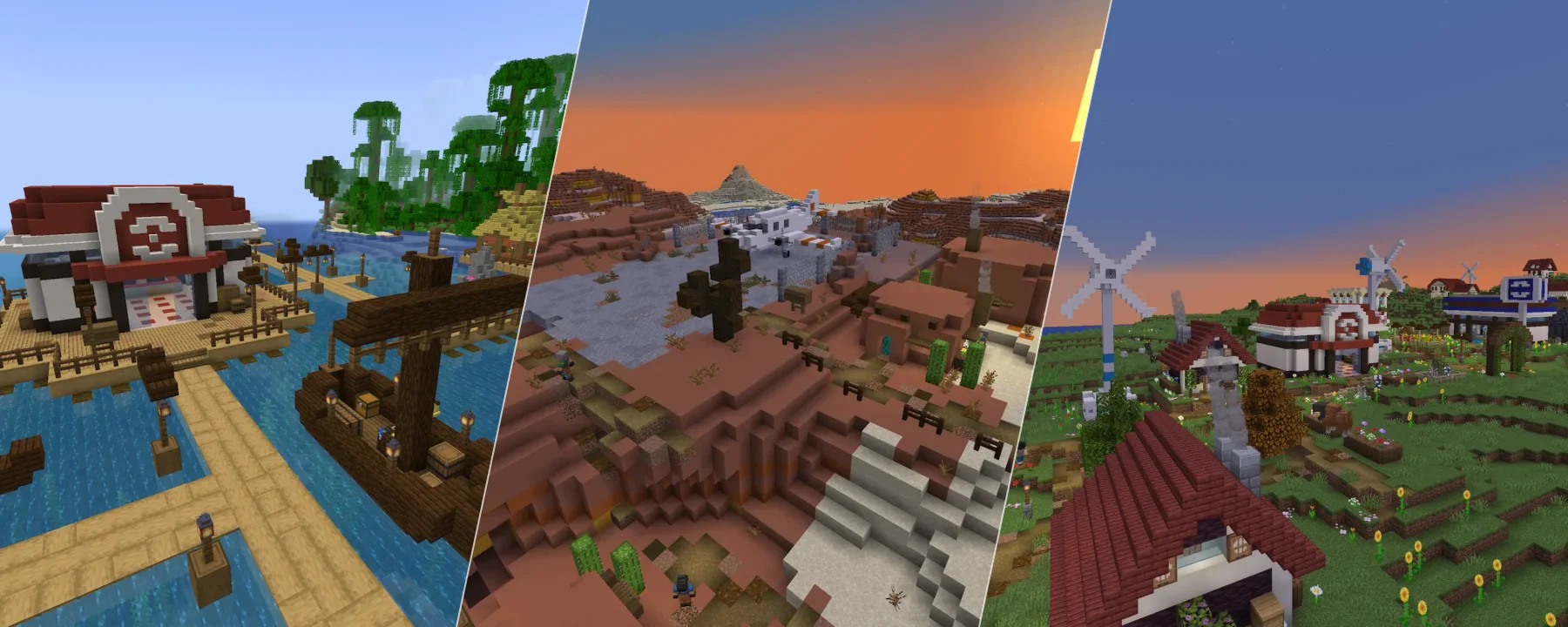 CobbleTowns — CobbleTowns screenshots 1–3