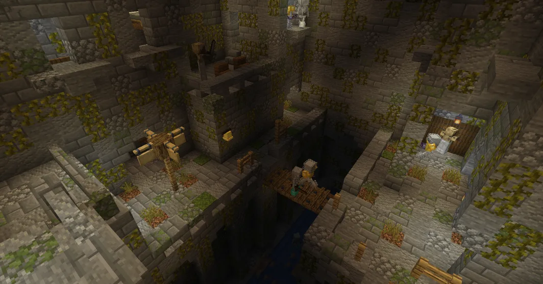 MrWilfis's Forgotten Temples (Datapack) — big room